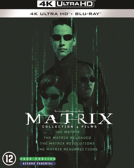 Aanbieding Warner Bros Entertainment Nede The Matrix Collection 4k Ultra Hd Blu-ray - 5051888261057