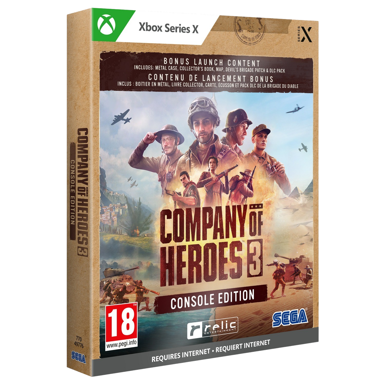 Aanbieding Company Of Heroes 3 - Metalcase Edition Xbox Series X - 5055277049776
