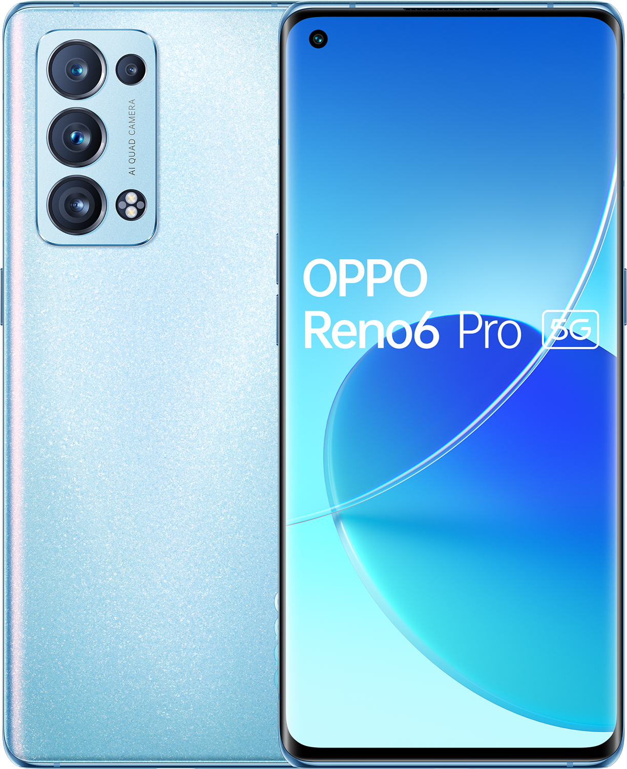 Aanbieding Oppo Reno6 Pro 5g - 256 Gb Arctic Blue - 6944284690523