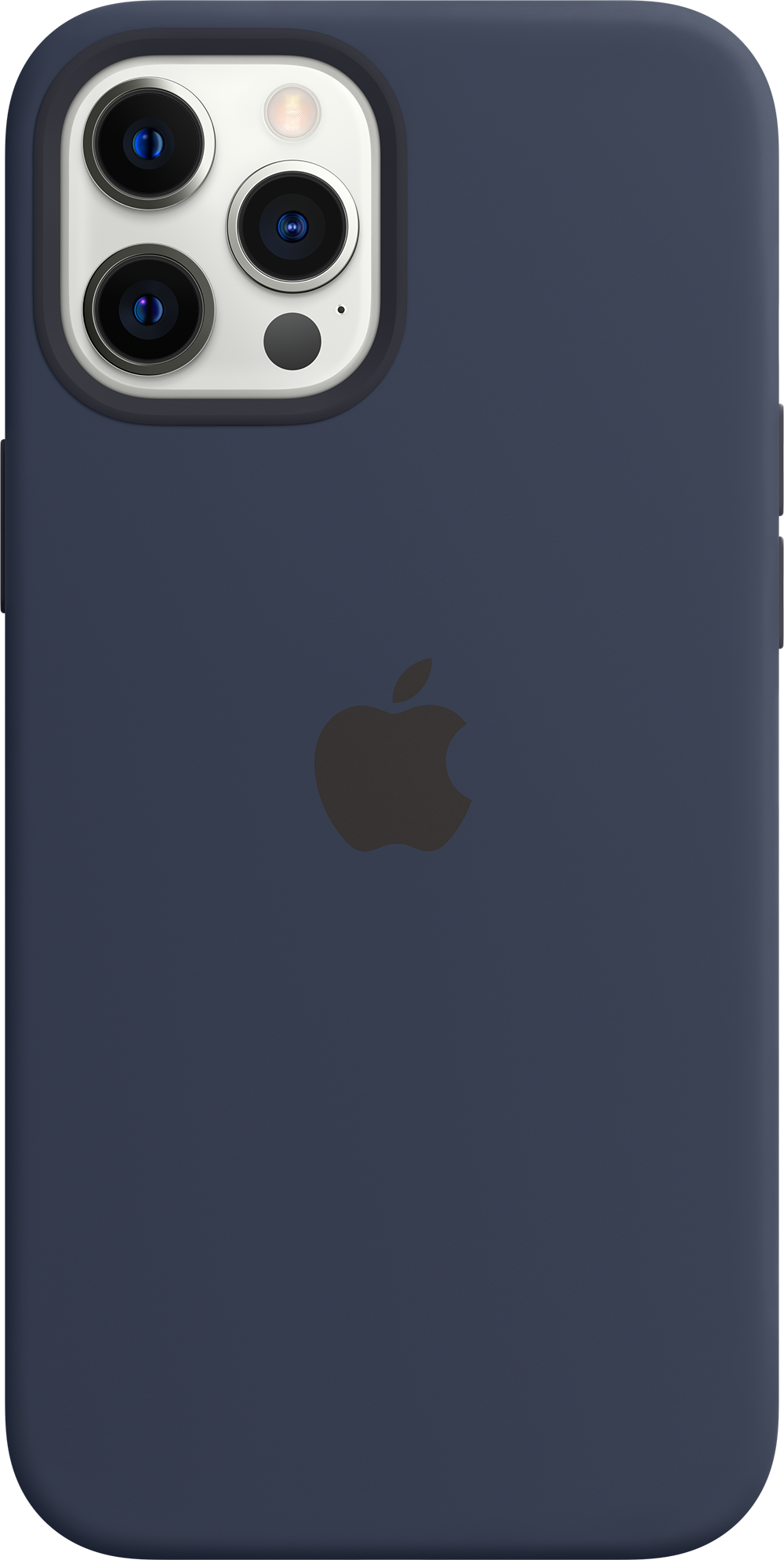 Aanbieding Apple Iphone 12 Pro Max Siliconen Case Donkermarineblauw - 0194252169377