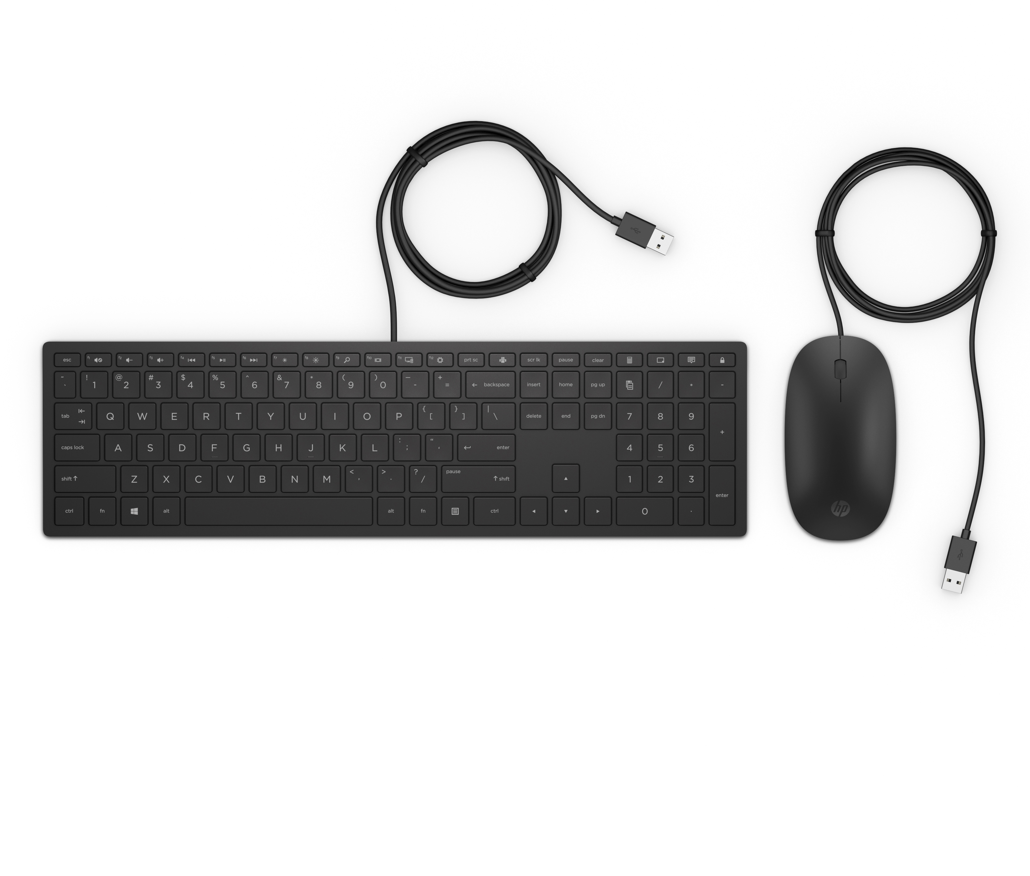 Aanbieding HP Pavilion Wired Kb & Mouse 400 - 0192545458177