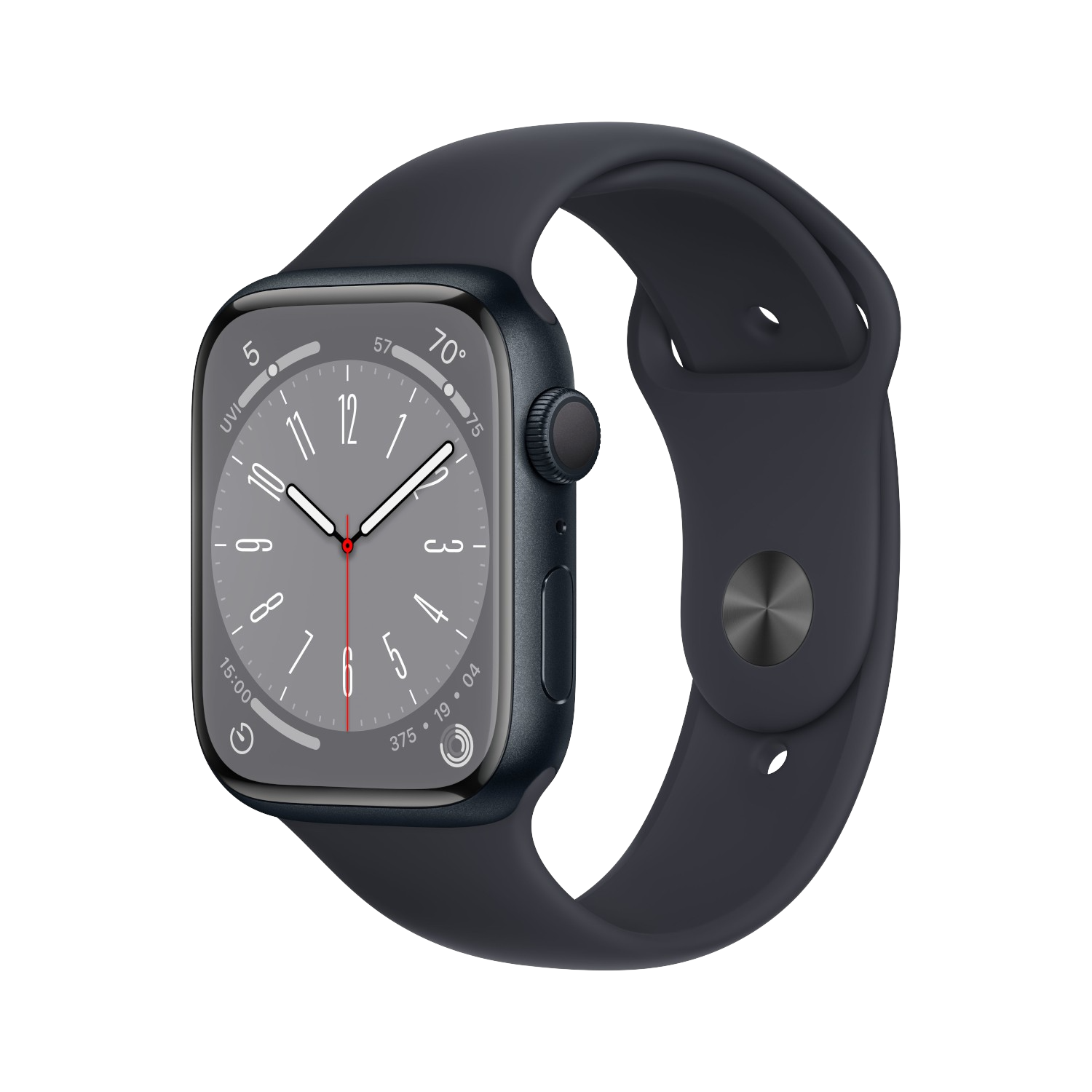 Aanbieding Apple Watch Series 8 45 Mm Midnight/aluminium/midnight - 0194253149217