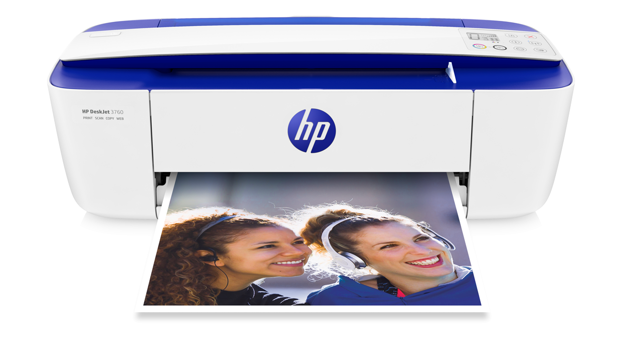 Aanbieding HP Deskjet 3760 - Printen Kopiëren En Scannen Inkt - 0193015105317