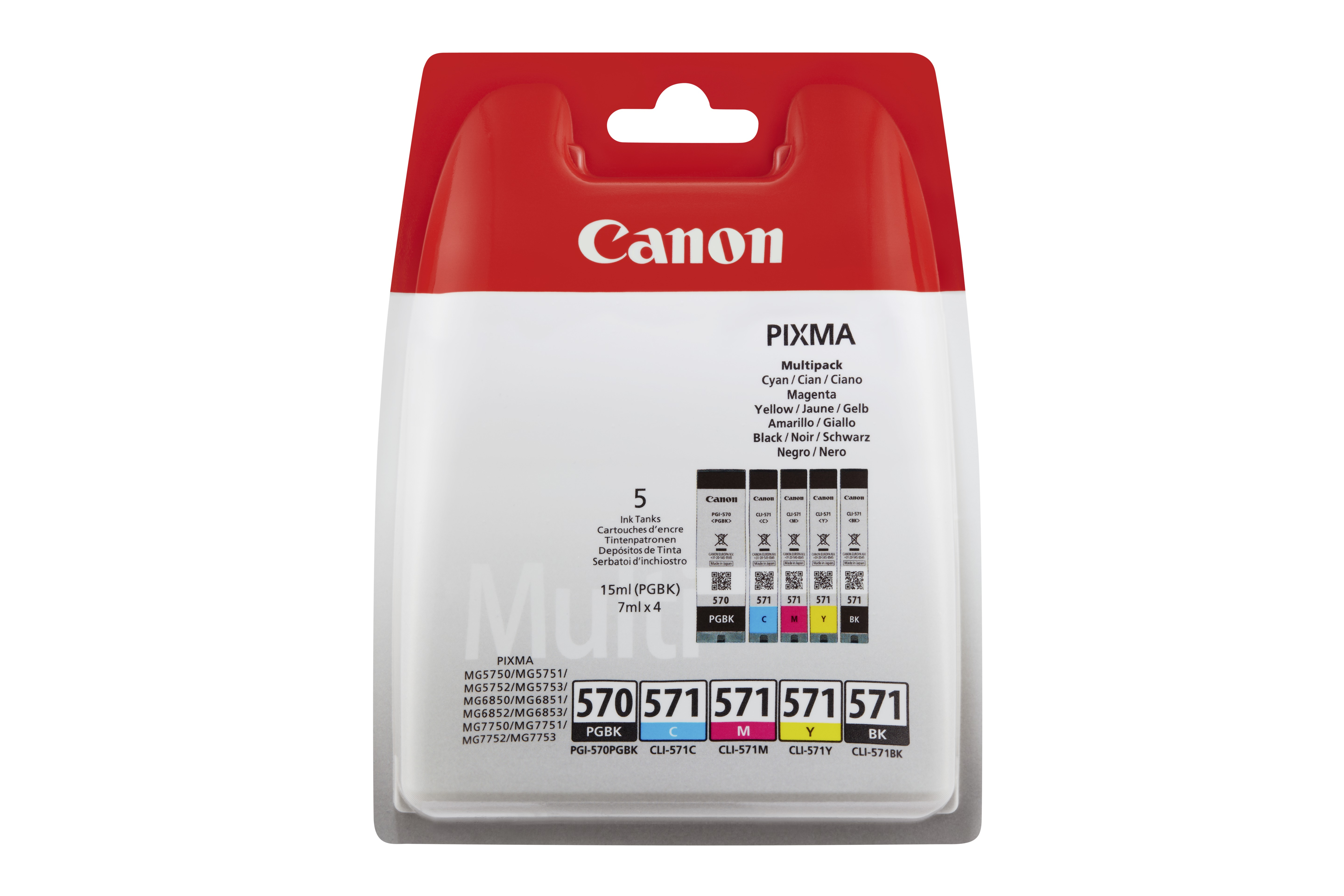 Aanbieding Canon Pgi-570/cli-571 Multipack - 8714574631660