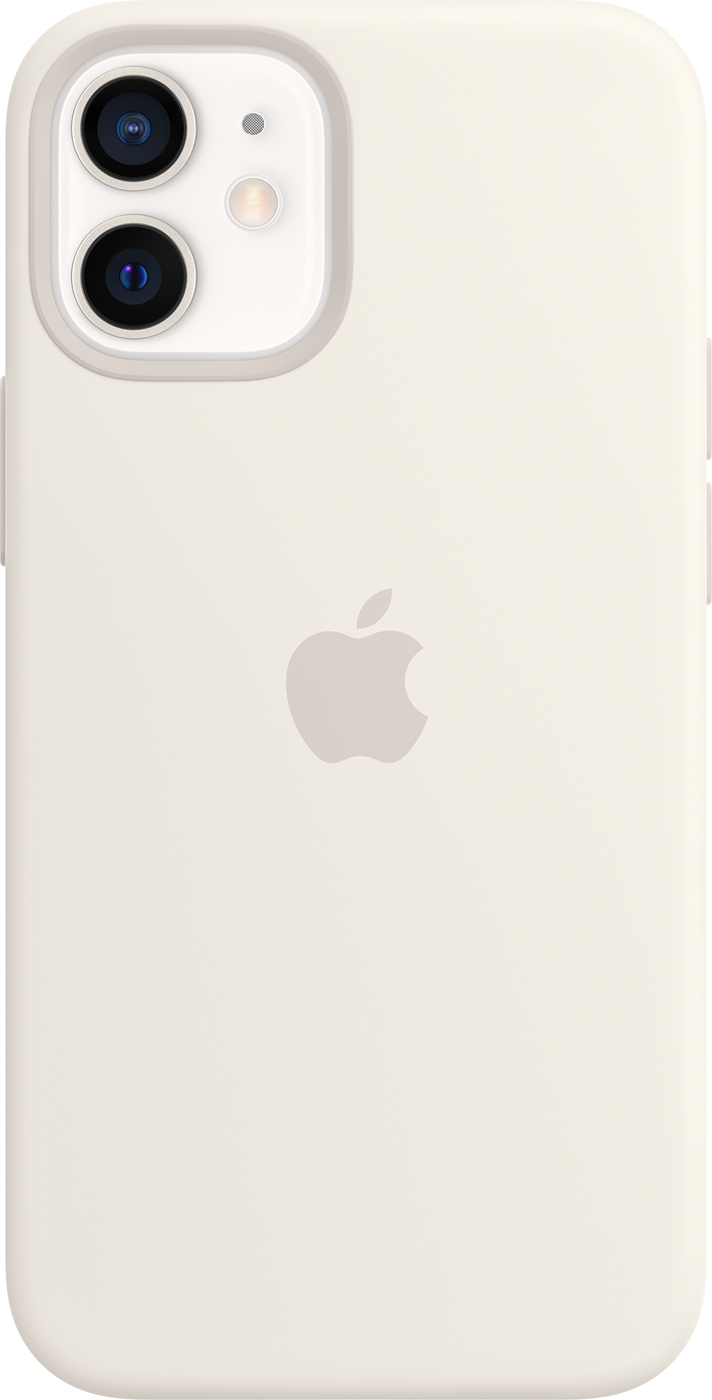 Aanbieding Apple Iphone 12 Mini Siliconen Case Wit - 0194252168776
