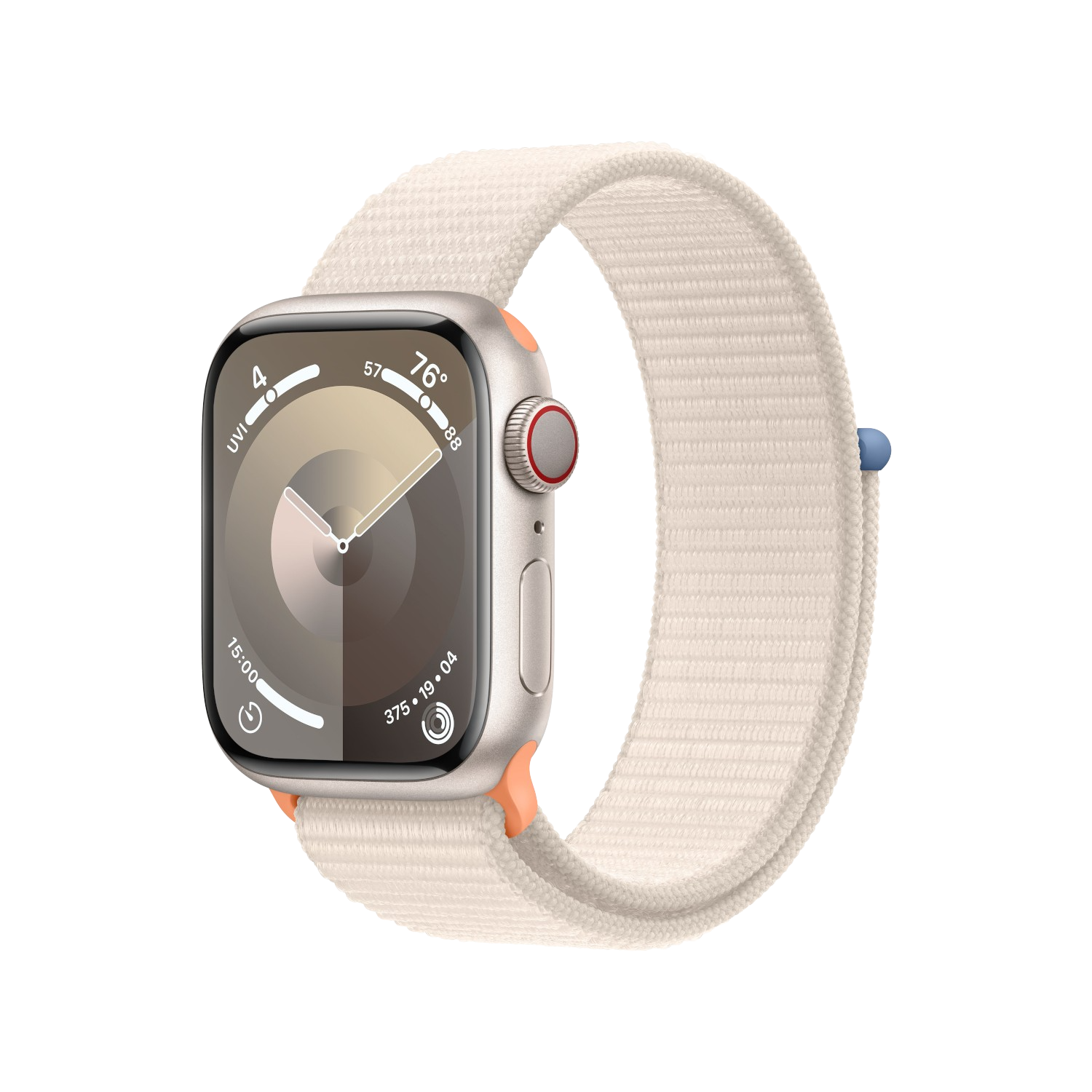 Aanbieding Apple Watch Series 9 Cellular 41 Mm Sterrenlicht Aluminium Case/sterrenlicht Sport Loop - 0195949021718
