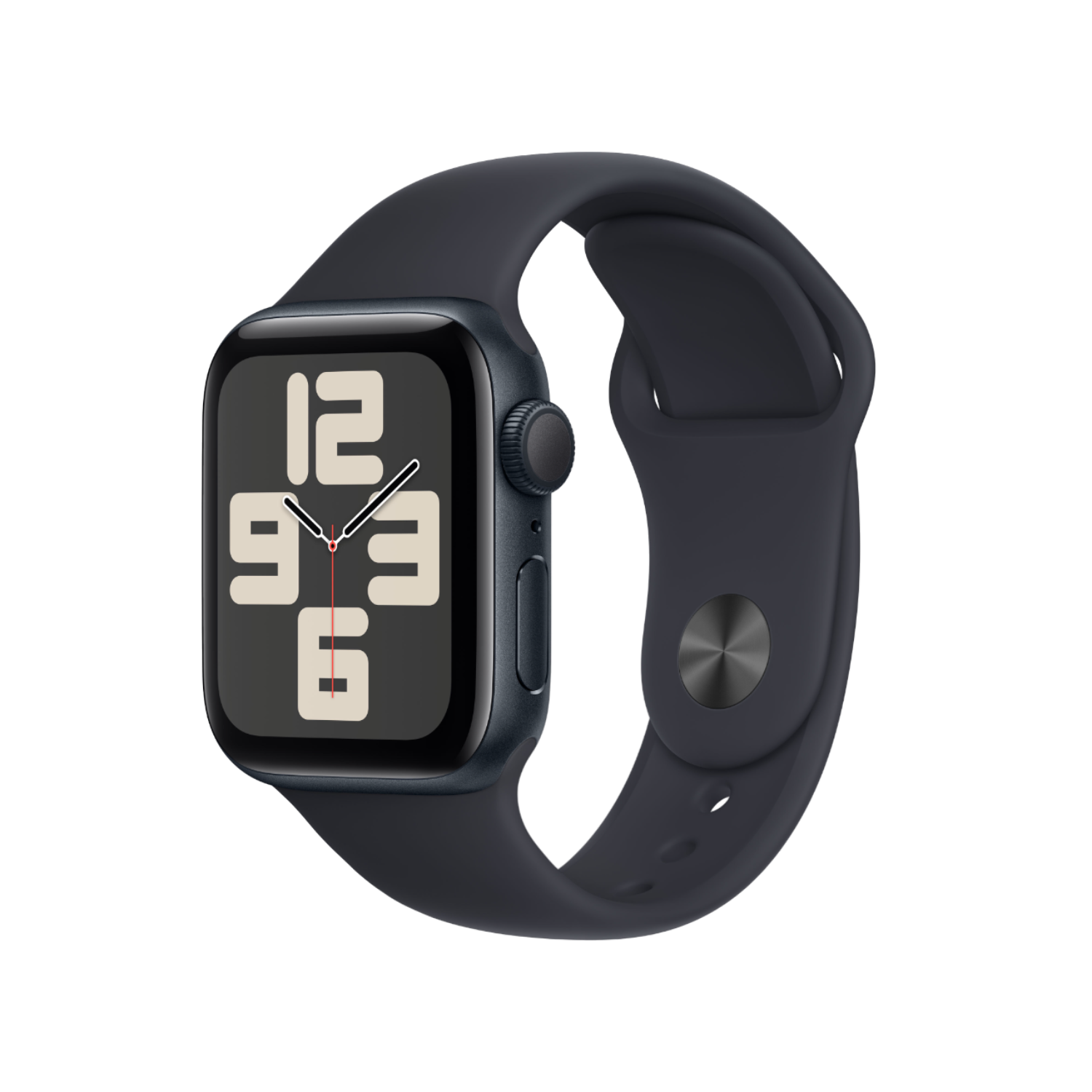 Aanbieding Apple Watch Se GPs 40 Mm Middernacht Aluminium Case/middernacht Sport Band - S/m - 0195949003530