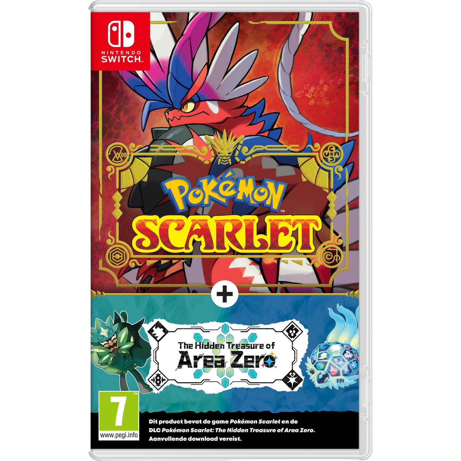 Aanbieding Nintendo Netherlands Bv Pokémon Scarlet + The Hidden Treasure Of Area Zero Dlc Nintendo Switch - 0045496511043