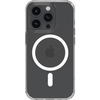 Koop BlueBuilt Protective Back Cover met MagSafe iPhone 15 Pro Transparant - 8720627624992